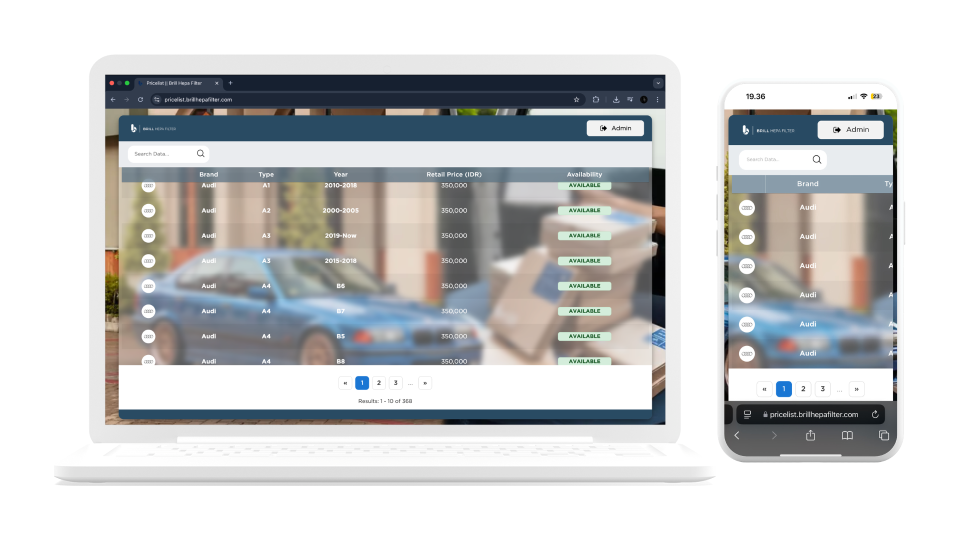 Brill Pricing System Development preview